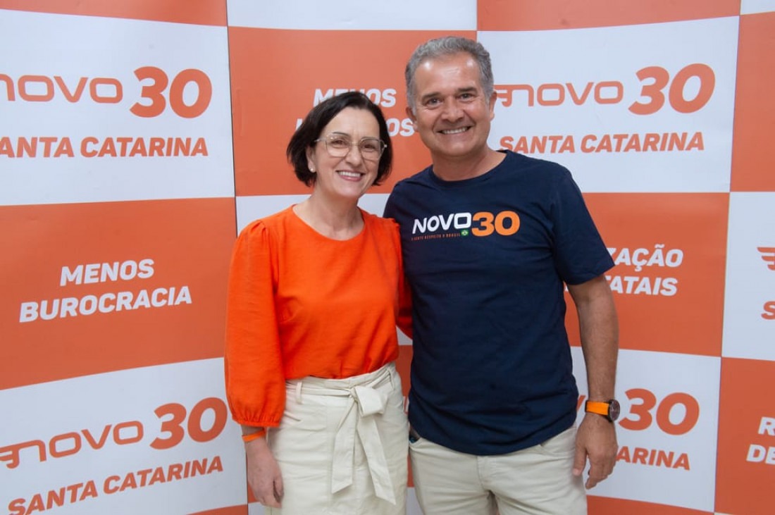 Os pré-candidatos do partido para prefeito e vice de Gaspar