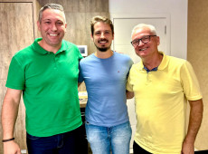 Rodrigo Althoff, Felipe Rodrigues e Paulo Koerich