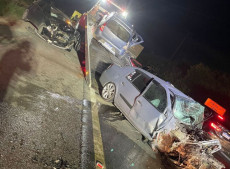 As vítimas foram levadas para o Hospital Beatriz Ramos, em Indaial