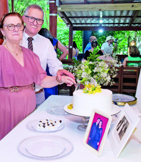 Bodas de Ouro de Osmarina Clerici e José Luís Gaspar Clerici