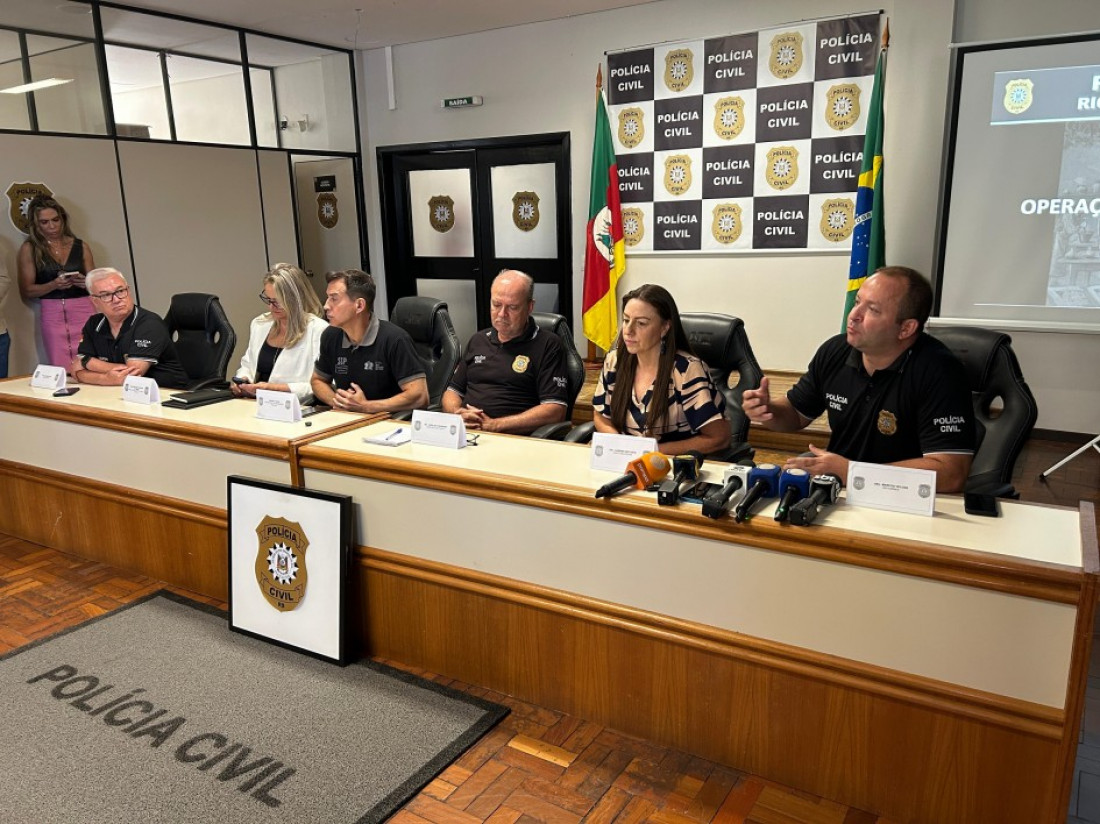 Em coletiva de imprensa, Polícia Civil do RS deu mais detalhes sobre o crime que chocou o país