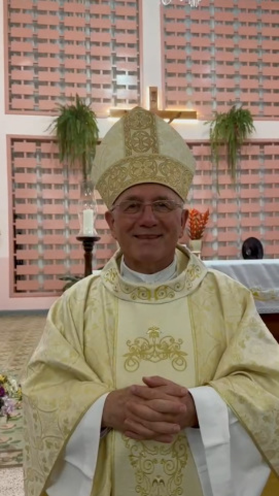 Bispo Dom Rafael Biernaski confirmou presença na celebração religiosa