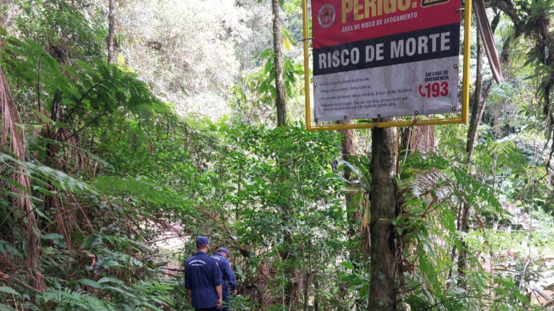 Max e a esposa ignoraram os avisos de perigo no local