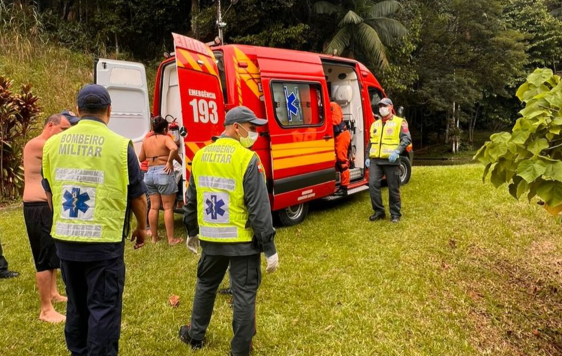 Jovem cai de tirolesa no Figueira