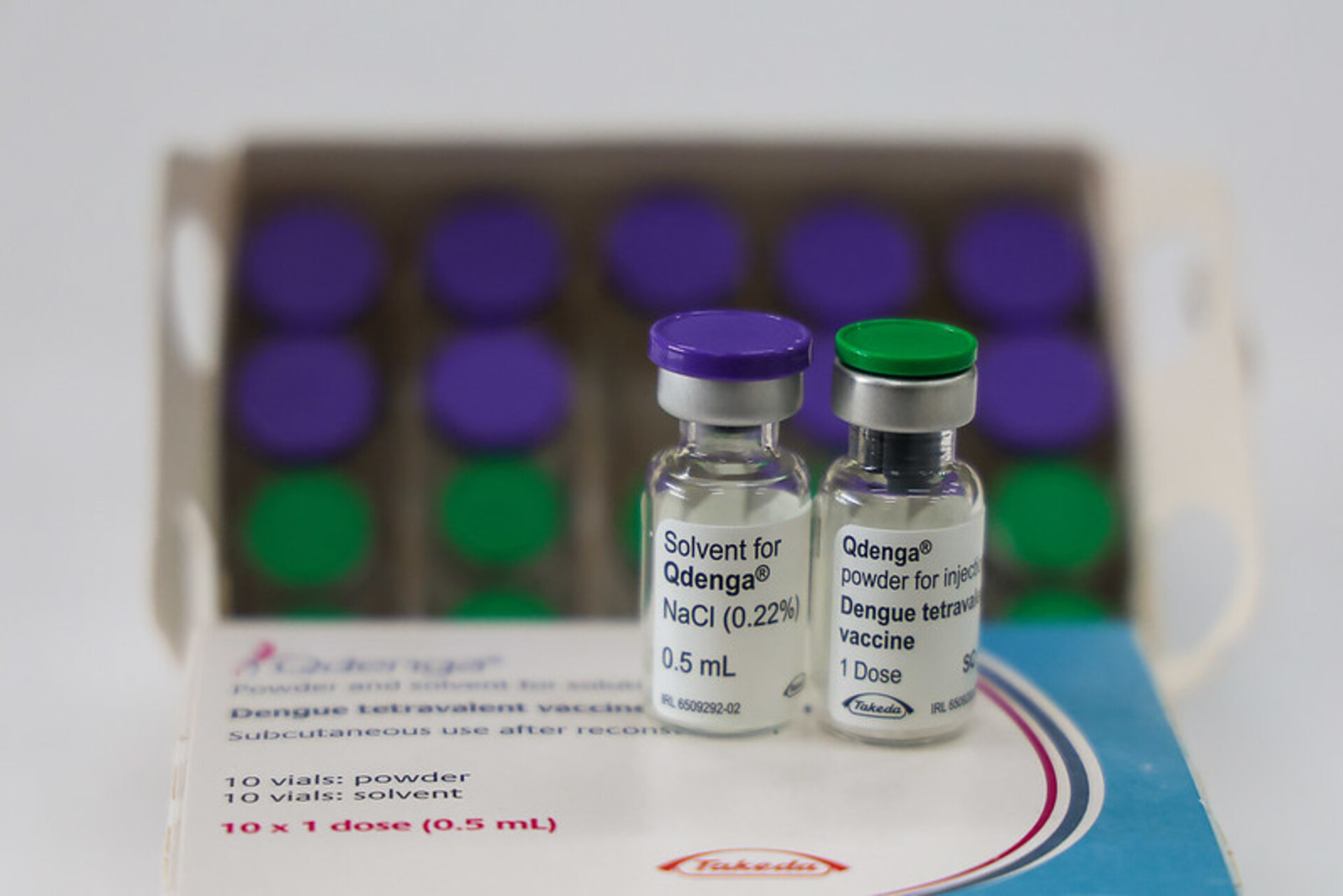 Remessa com 29 mil doses da vacina contra a dengue chega a SC
